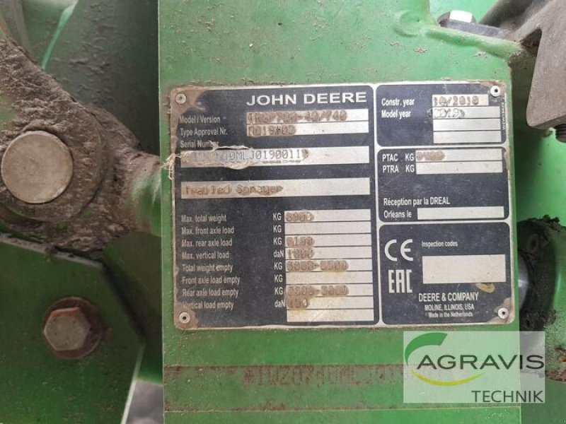 Anhängespritze of the type John Deere M 740 I, Gebrauchtmaschine in Seelow (Picture 19)