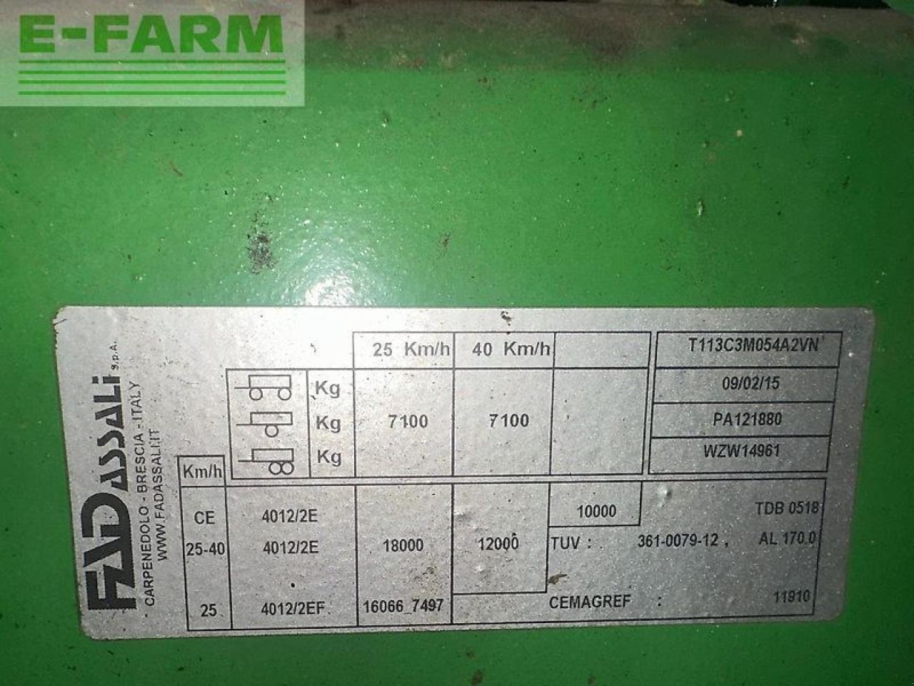 Anhängespritze za tip John Deere m732i veldspuit, Gebrauchtmaschine u gg VEGHEL (Slika 11)