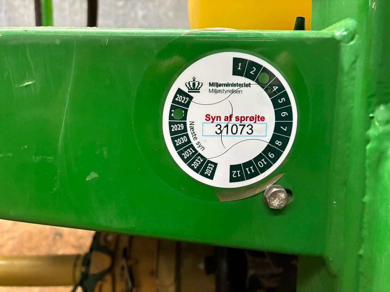 Anhängespritze typu John Deere M740 TRAILERSPRØJTE, Gebrauchtmaschine w Videbæk (Zdjęcie 12)