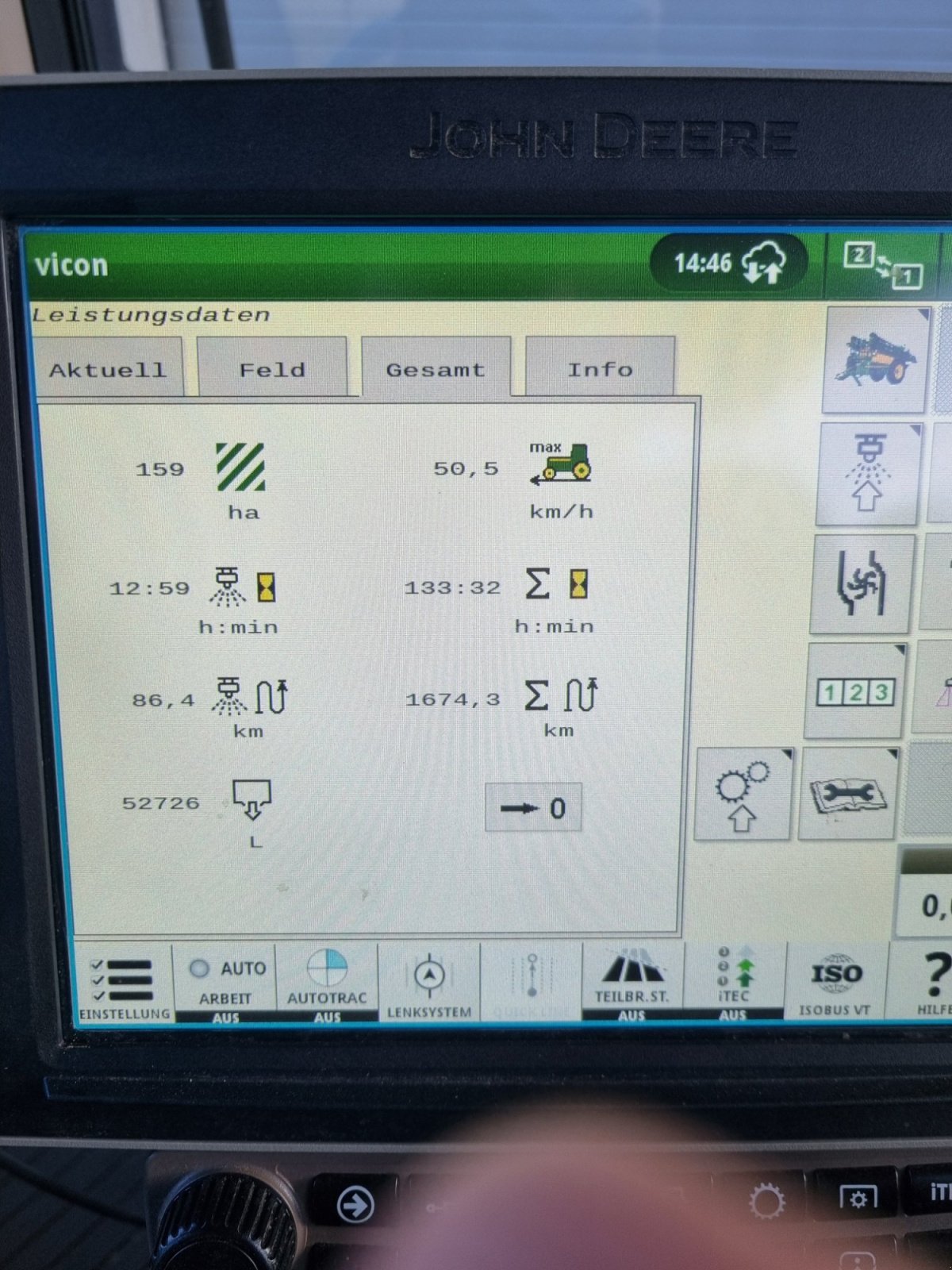 Anhängespritze typu John Deere R944i, Gebrauchtmaschine w Langerringen (Zdjęcie 23)
