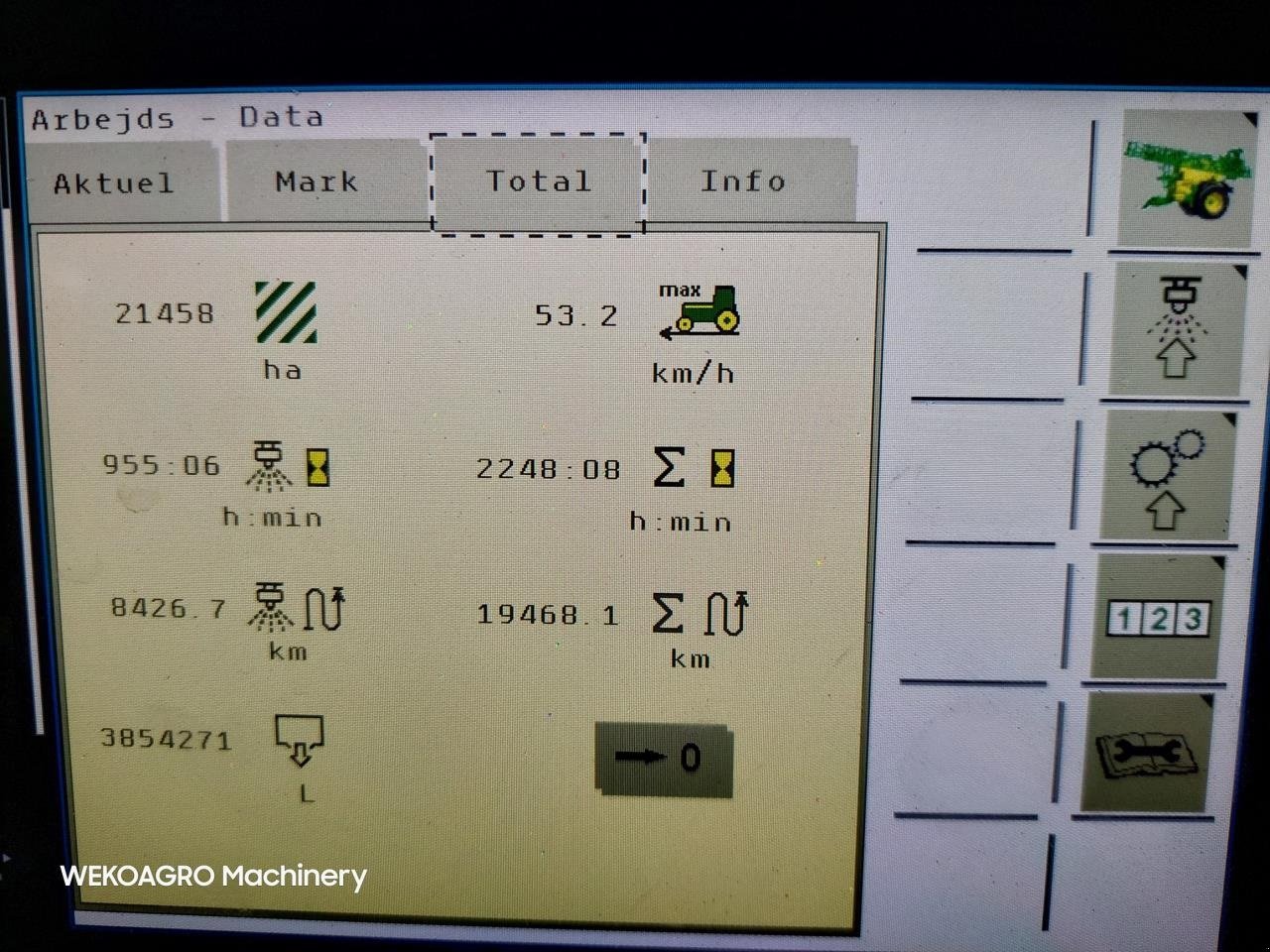 Anhängespritze of the type John Deere R962i - 28m, Gebrauchtmaschine in Hammel (Picture 14)