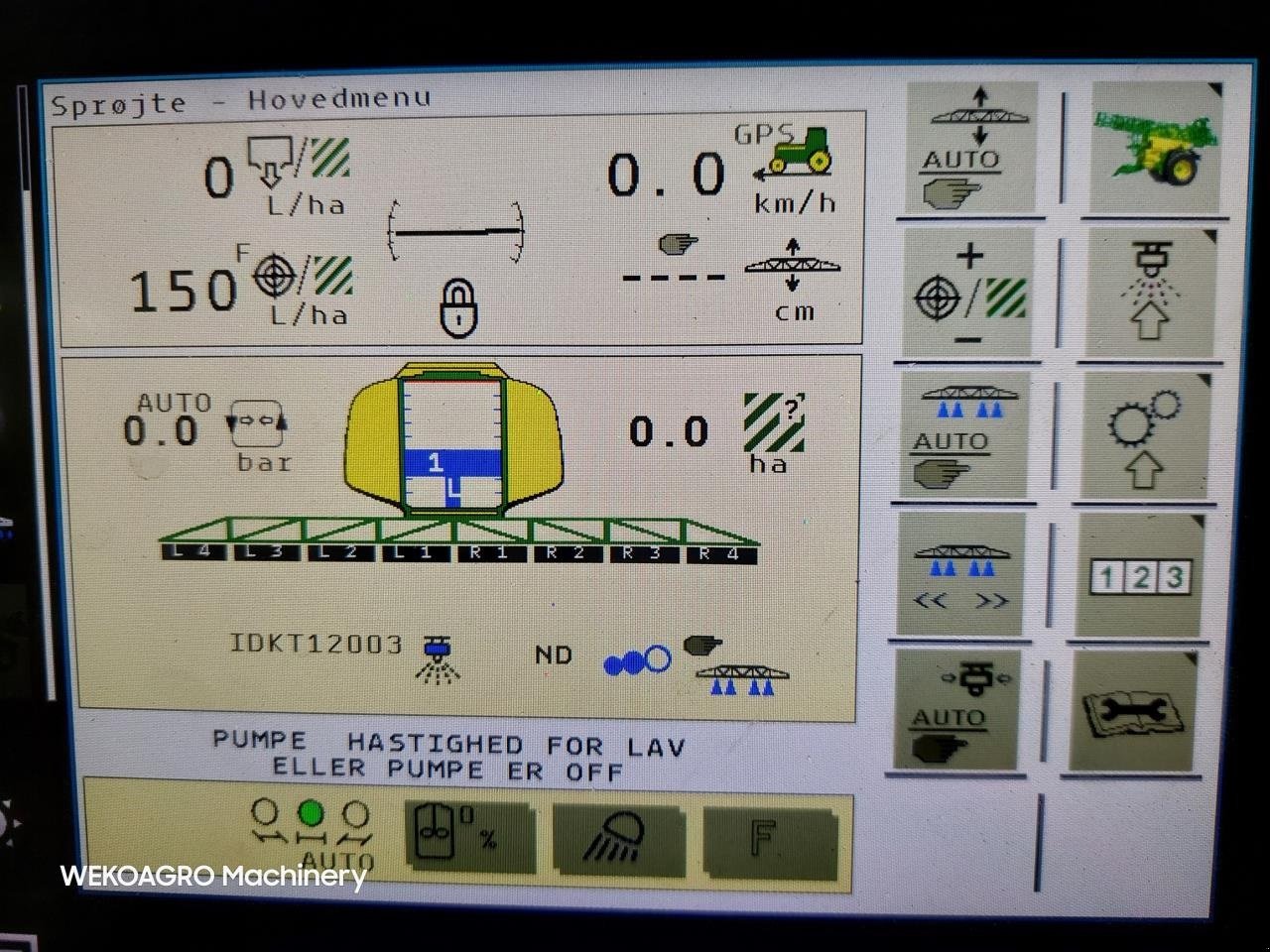 Anhängespritze of the type John Deere R962i - 28m, Gebrauchtmaschine in Hammel (Picture 13)
