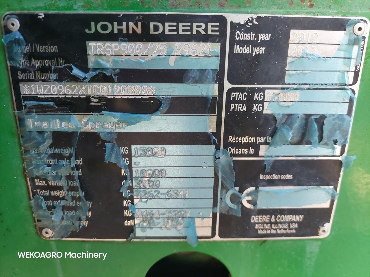 Anhängespritze του τύπου John Deere R962i - 36-24m, Gebrauchtmaschine σε Hammel (Φωτογραφία 16)