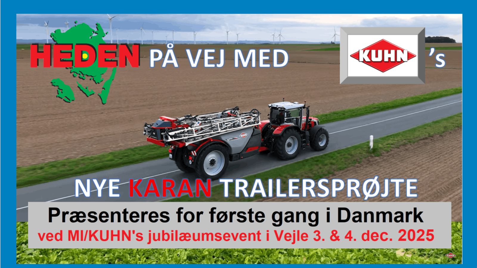 Anhängespritze of the type Kuhn 36m Karan trailersprøjte, Gebrauchtmaschine in Ringe (Picture 1)