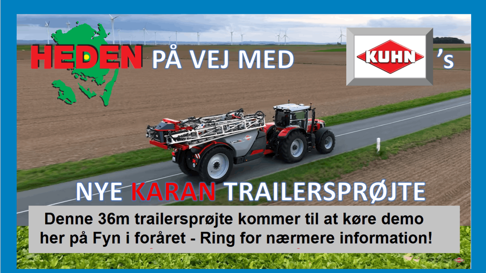 Anhängespritze vrste Kuhn 36m Karan trailersprøjte, Gebrauchtmaschine v Ringe (Slika 1)