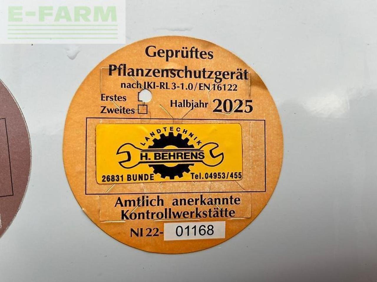 Anhängespritze of the type Kuhn pat 1, Gebrauchtmaschine in Wippingen (Picture 5)