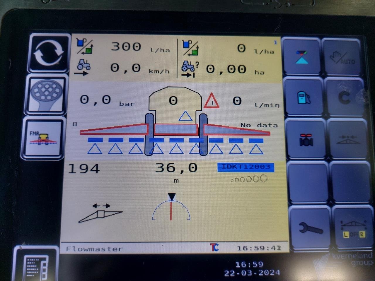 Anhängespritze typu Kverneland iXtrack C60 - 36m, Gebrauchtmaschine v Hammel (Obrázek 14)