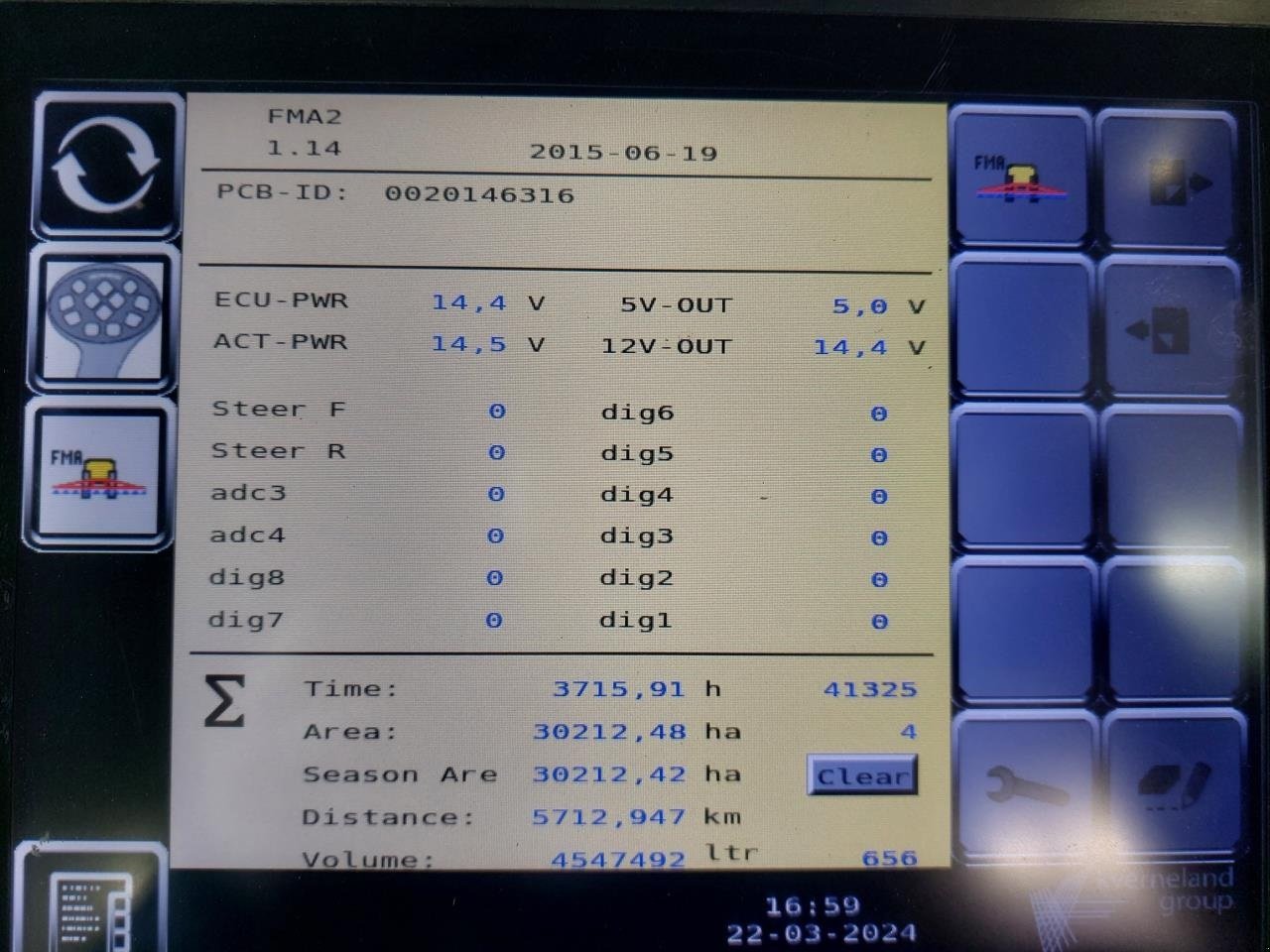 Anhängespritze typu Kverneland iXtrack C60 - 36m, Gebrauchtmaschine v Hammel (Obrázek 15)