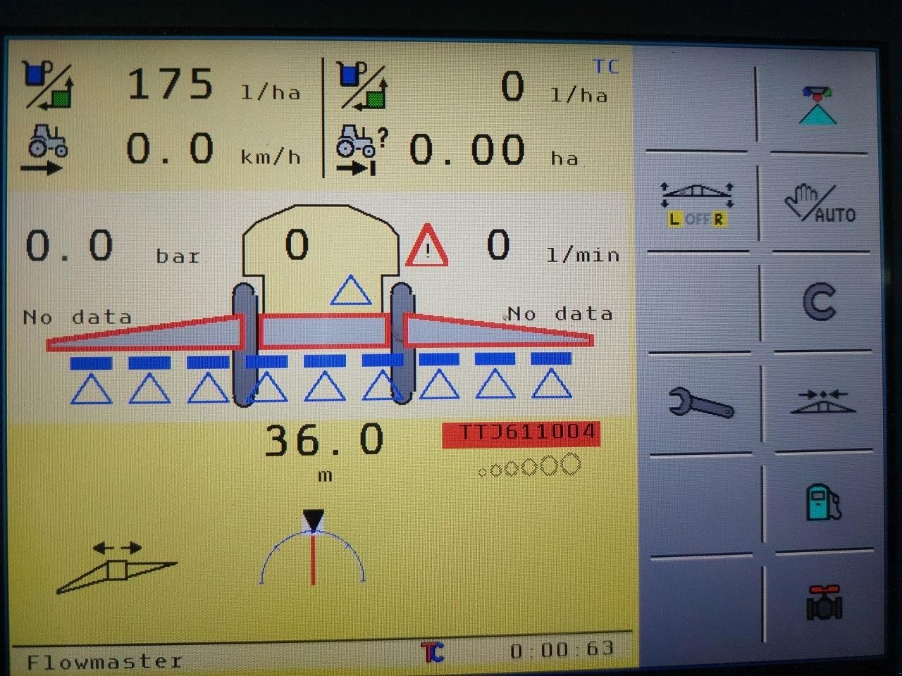 Anhängespritze typu Kverneland iXtrack C60 - 36m, Gebrauchtmaschine v Hammel (Obrázek 13)