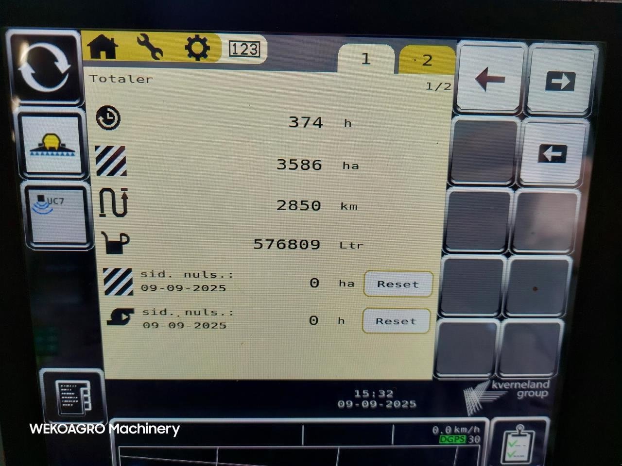 Anhängespritze typu Kverneland iXtrack T6 -24/36m, Gebrauchtmaschine v Hammel (Obrázek 15)