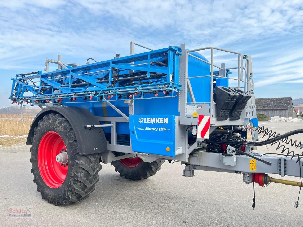 Anhängespritze za tip Lemken Albatros 9/5000, Distance Control, Section Control, mit Lenkung, Gebrauchtmaschine u Schierling (Slika 5)
