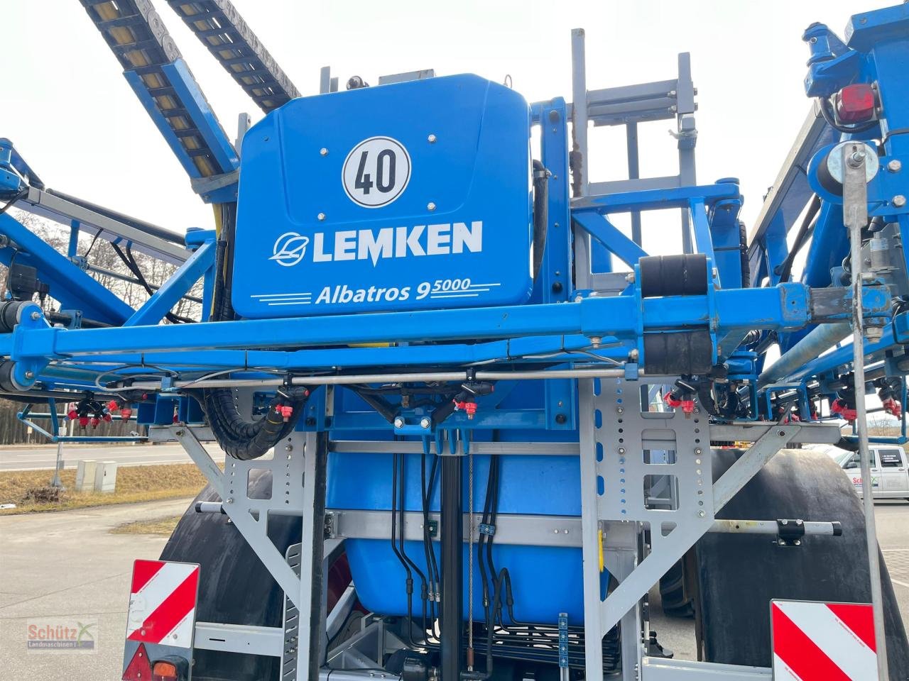 Anhängespritze za tip Lemken Albatros 9/5000, Distance Control, Section Control, mit Lenkung, Gebrauchtmaschine u Schierling (Slika 11)