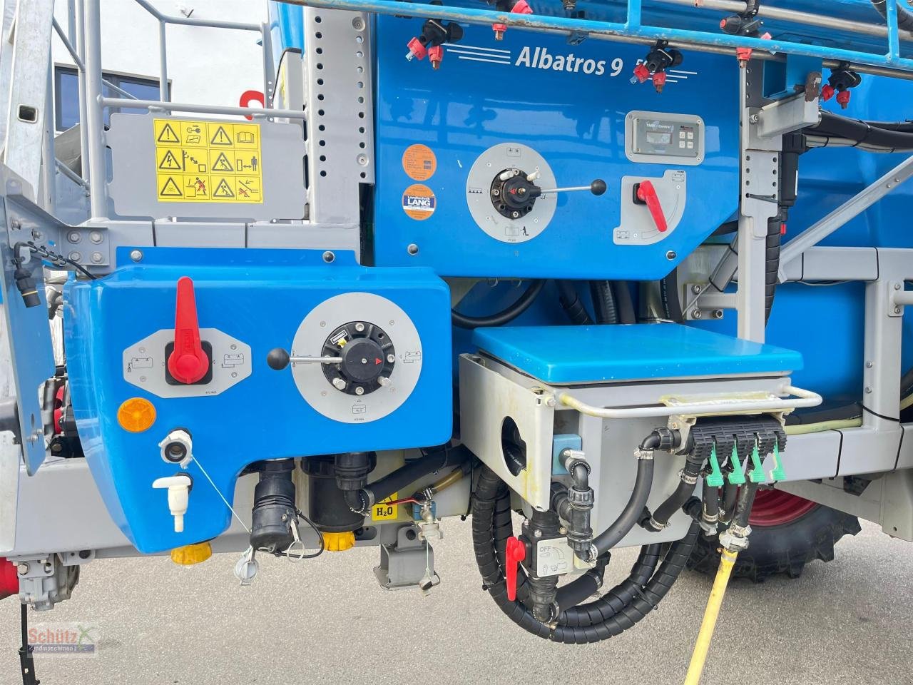 Anhängespritze des Typs Lemken Albatros 9/5000 Distance Section Control Lenkung, Gebrauchtmaschine in Schierling (Bild 8)