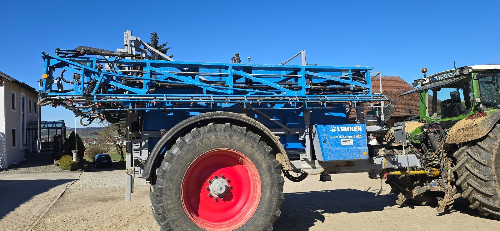 Anhängespritze des Typs Lemken Albatros 9/5000, Gebrauchtmaschine in Neufahrn i. NB (Bild 1)