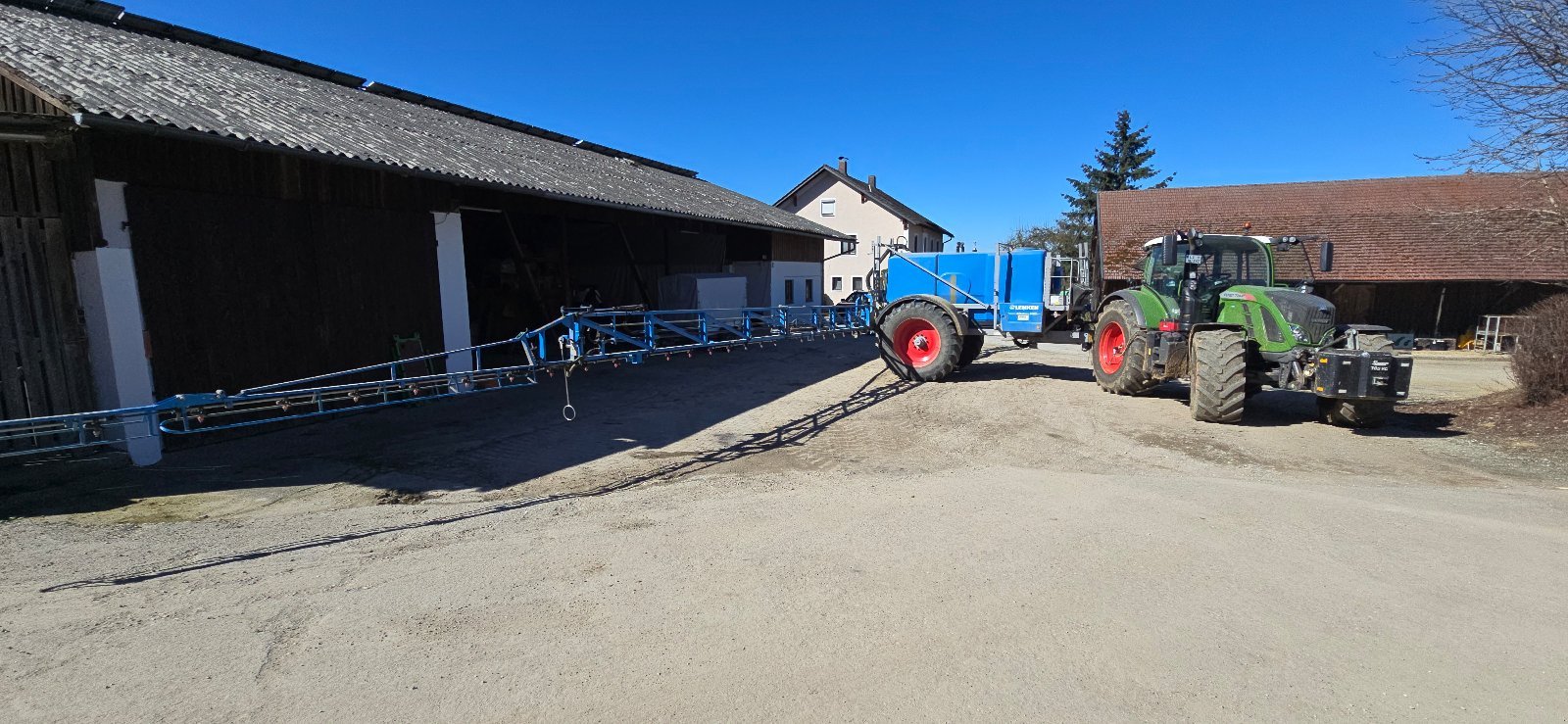 Anhängespritze des Typs Lemken Albatros 9/5000, Gebrauchtmaschine in Neufahrn i. NB (Bild 2)