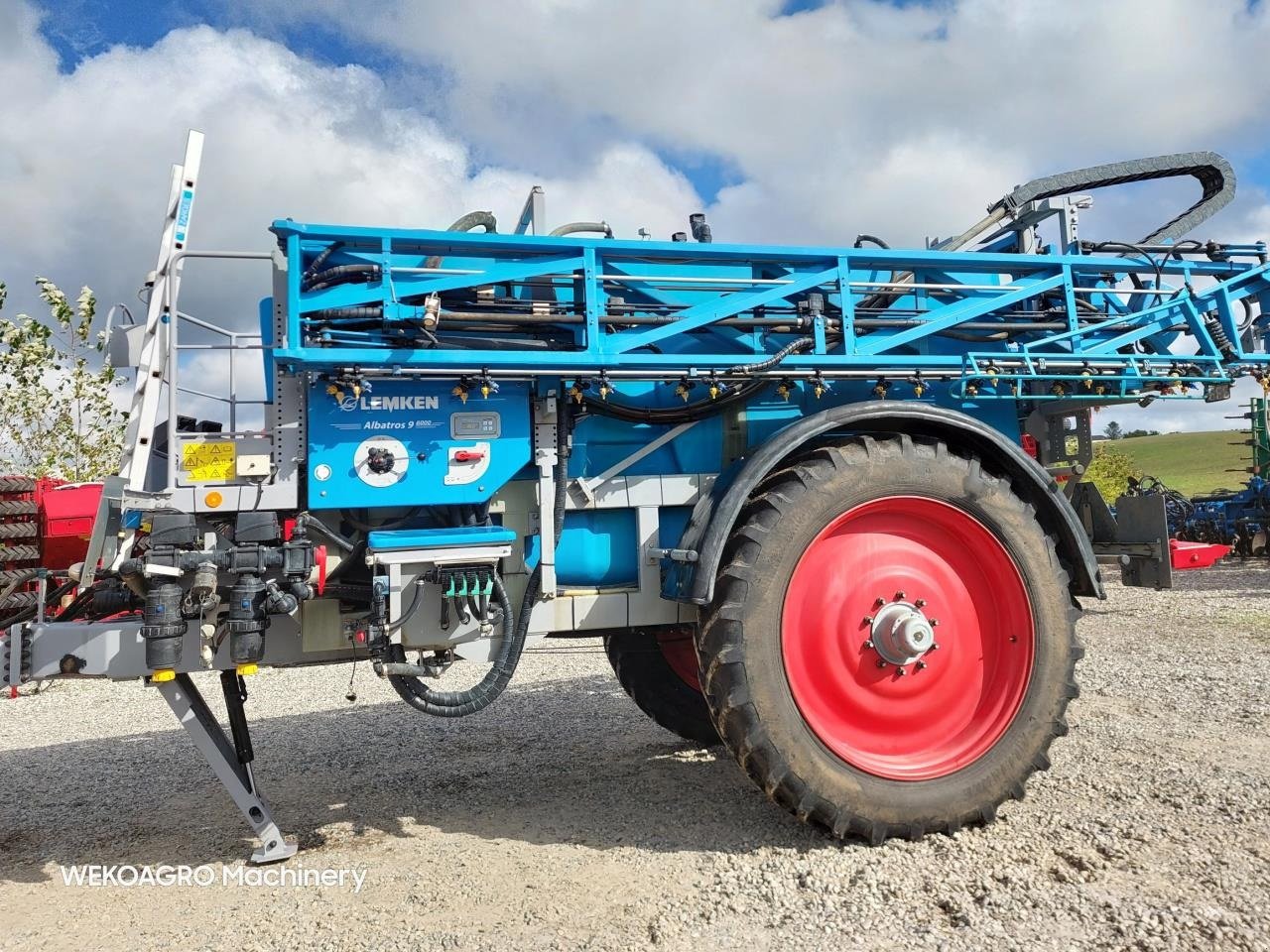 Anhängespritze typu Lemken ALBATROS 9 6000 L med GPS, Gebrauchtmaschine v Hammel (Obrázek 1)