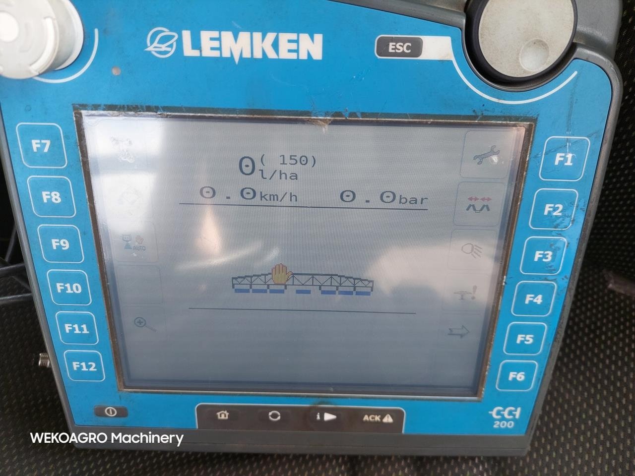 Anhängespritze typu Lemken ALBATROS 9 6000 L med GPS, Gebrauchtmaschine v Hammel (Obrázek 12)