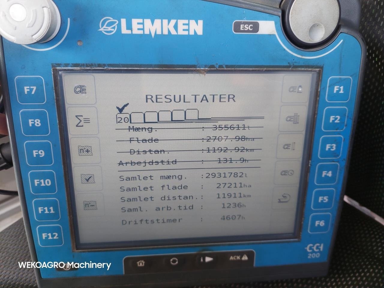Anhängespritze typu Lemken ALBATROS 9 6000 L med GPS, Gebrauchtmaschine v Hammel (Obrázek 13)