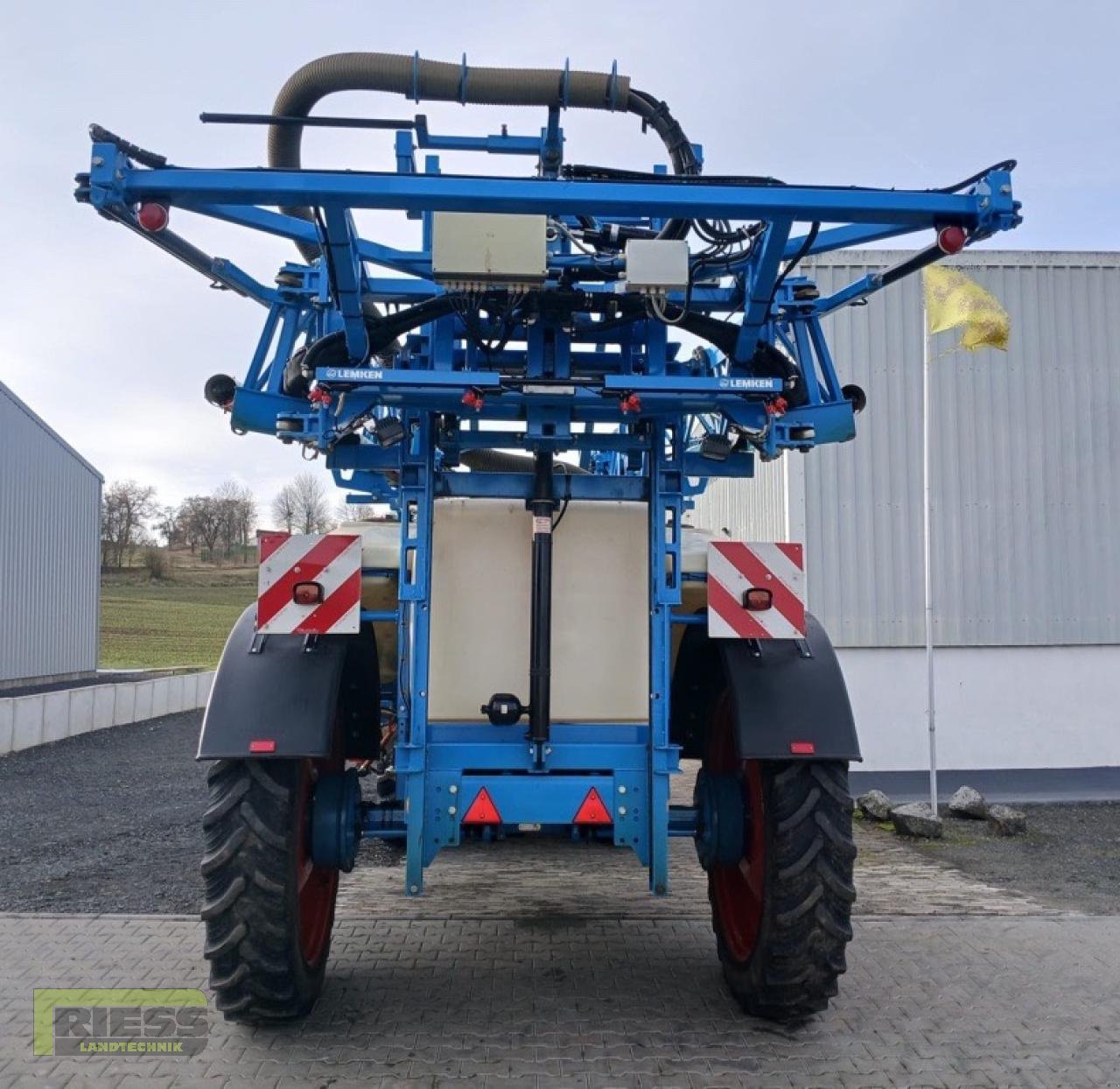 Anhängespritze des Typs Lemken EUROTRAIN 3500 TC 27m, Gebrauchtmaschine in Homberg/Ohm - Maulbach (Bild 3)