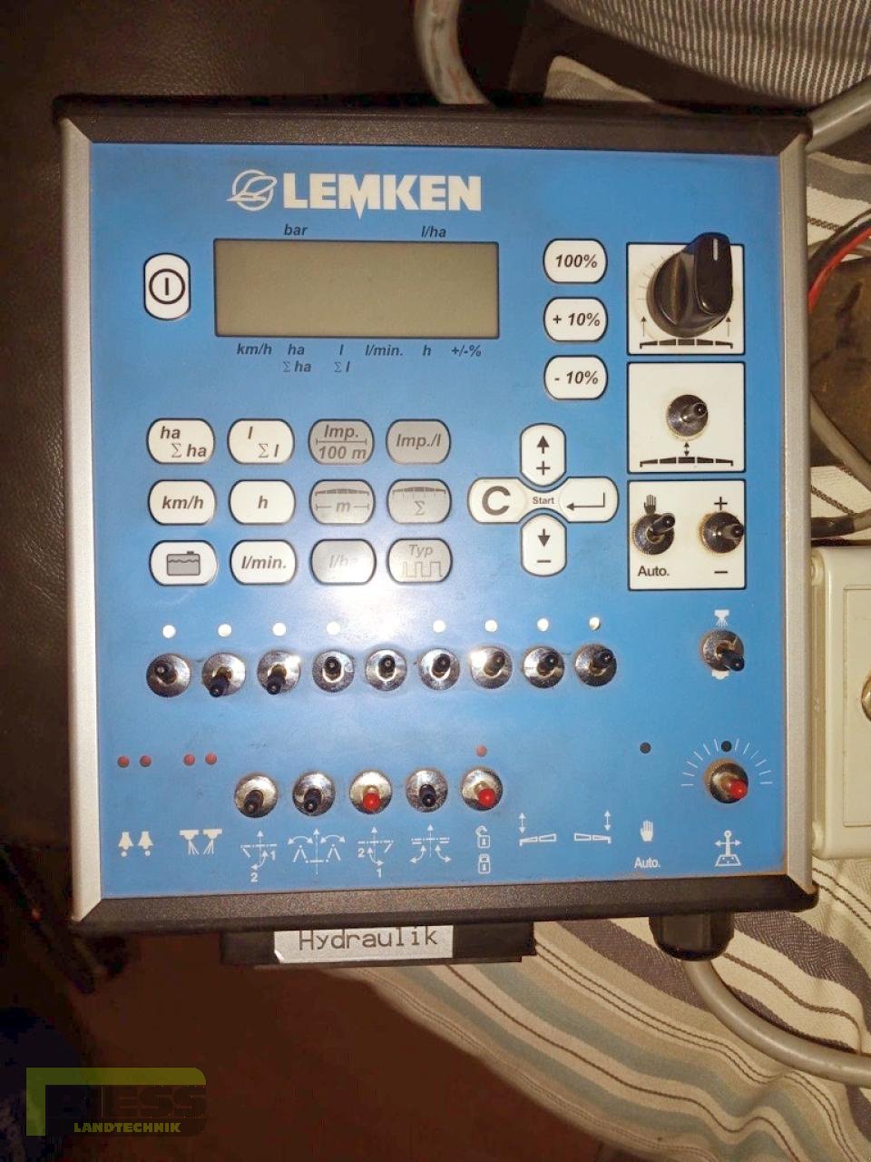 Anhängespritze des Typs Lemken EUROTRAIN 3500 TC 27m, Gebrauchtmaschine in Homberg/Ohm - Maulbach (Bild 4)