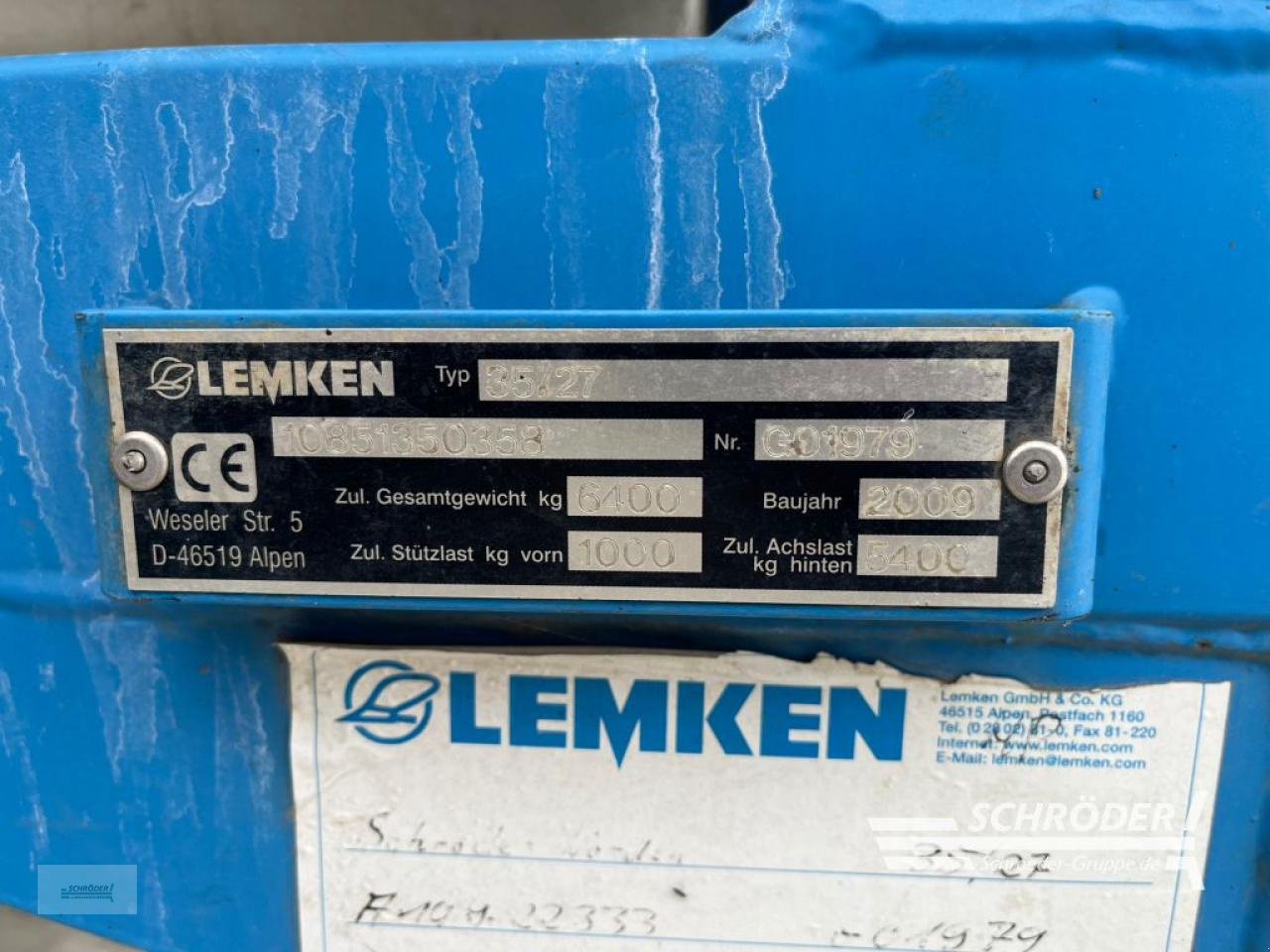 Anhängespritze typu Lemken PRIMUS 35/27, Gebrauchtmaschine v Scharrel (Obrázek 7)