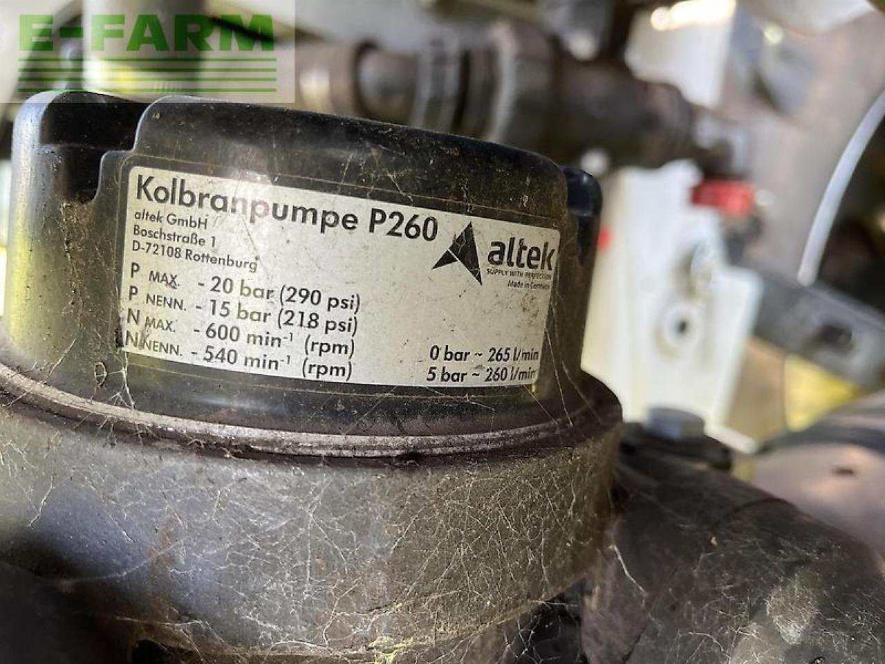 Anhängespritze of the type Lemken sirius 10/1300, Gebrauchtmaschine in Wippingen (Picture 15)