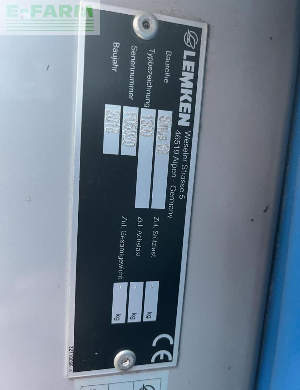 Anhängespritze del tipo Lemken sirius 10/1300, Gebrauchtmaschine en Wippingen (Imagen 30)