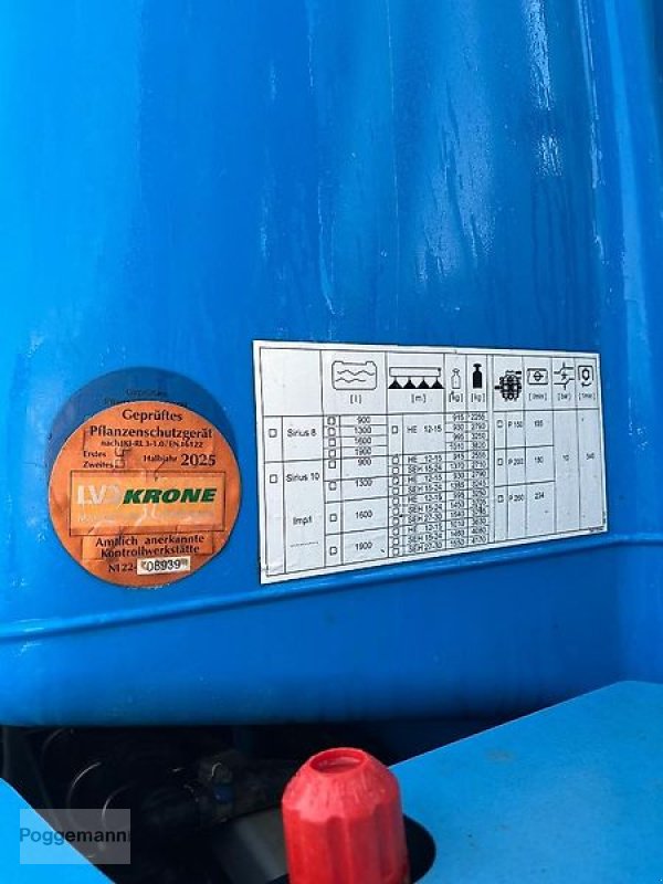 Anhängespritze des Typs Lemken Sirius 10 1900, Gebrauchtmaschine in Bad Iburg - Sentrup (Bild 5)
