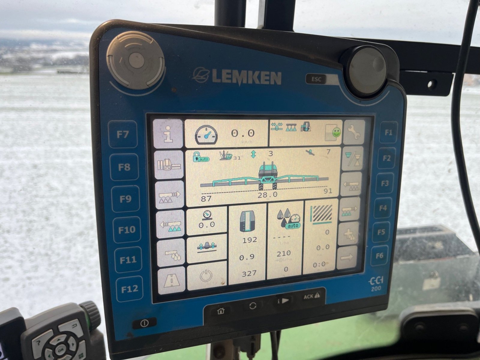 Anhängespritze типа Lemken Vega 12 4000 // 28m // *** sehr gepflegt ***, Gebrauchtmaschine в Pfraunfeld (Фотография 11)