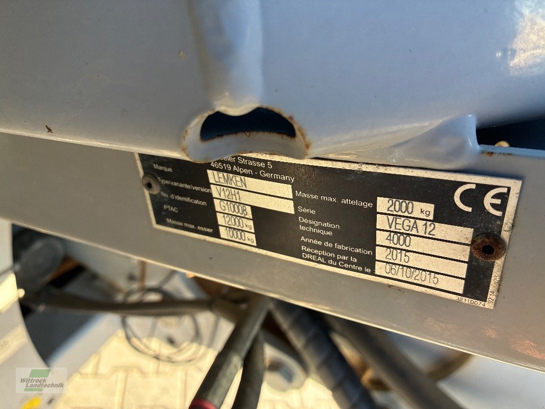 Anhängespritze типа Lemken Wega 12/4000, Gebrauchtmaschine в Rhede / Brual (Фотография 7)