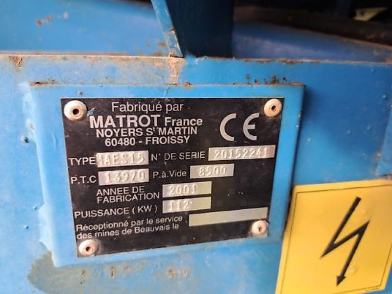 Anhängespritze typu Matrot MAESTRIA 15, Gebrauchtmaschine v Muespach (Obrázek 7)