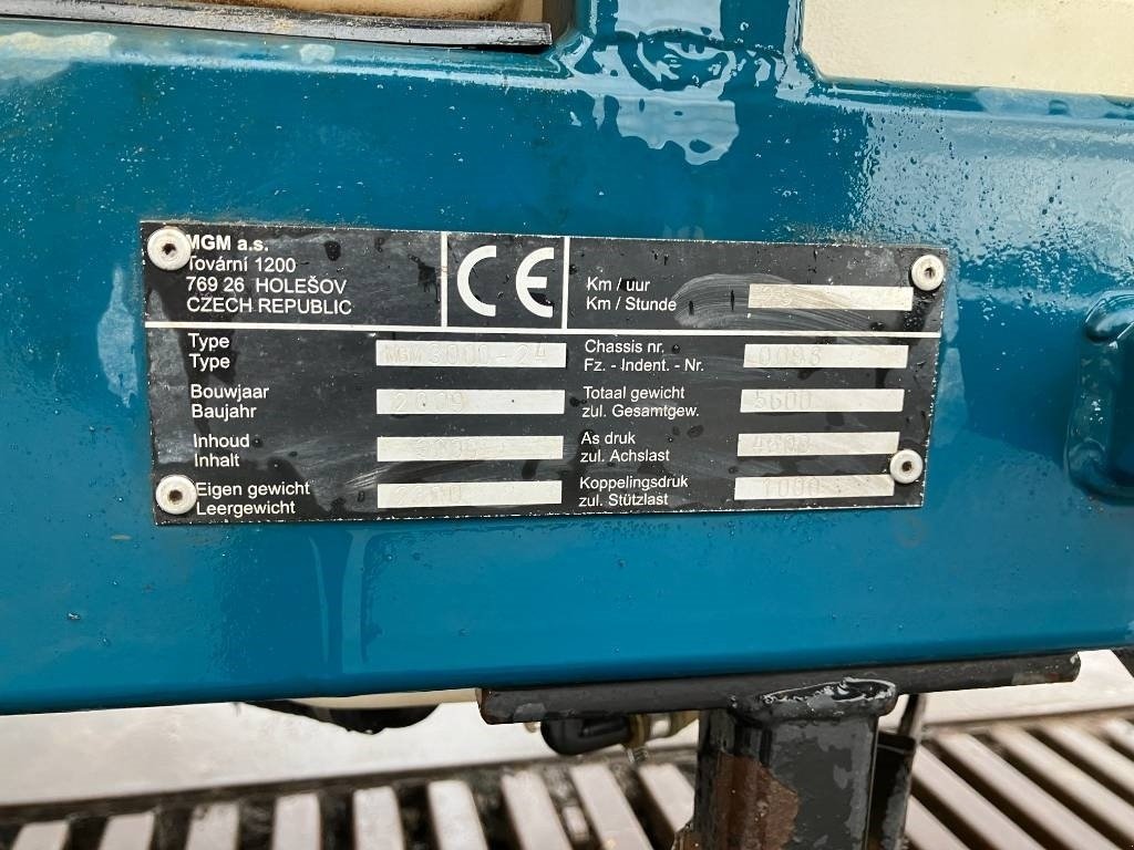Anhängespritze des Typs MGM 3000 24M, Gebrauchtmaschine in Brønderslev (Bild 10)