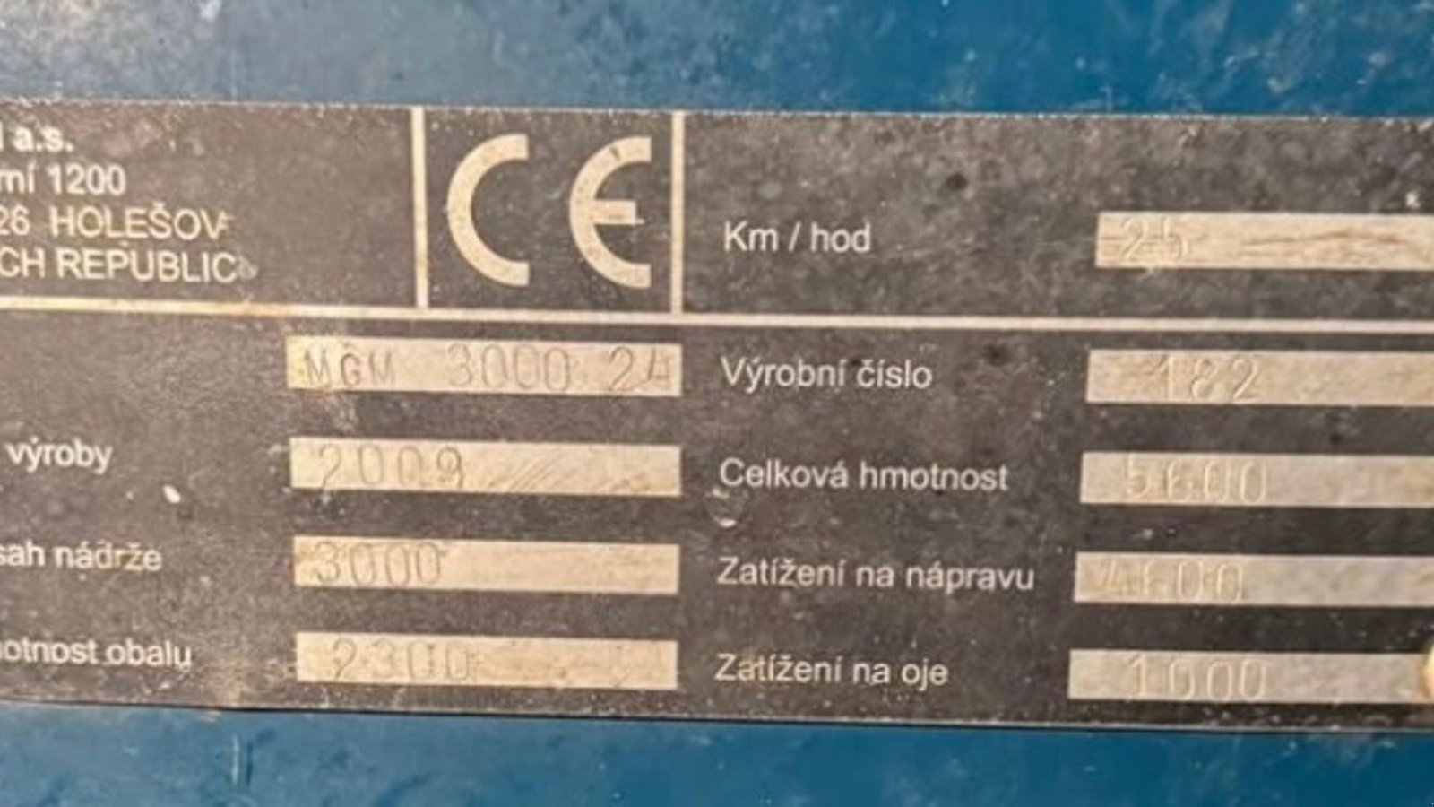 Anhängespritze typu MGM 3000 ltr. 24 mtr. Sprøjten er synet 2024. Der medfølger også smalle hjul til sprøjten., Gebrauchtmaschine v øster ulslev (Obrázek 10)
