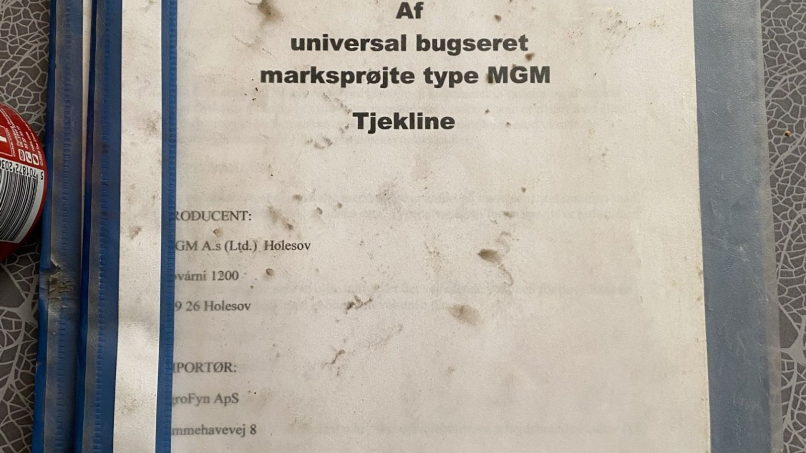 Anhängespritze typu MGM 3000 ltr. 24 mtr. Sprøjten er synet 2024. Der medfølger også smalle hjul til sprøjten., Gebrauchtmaschine v øster ulslev (Obrázek 13)