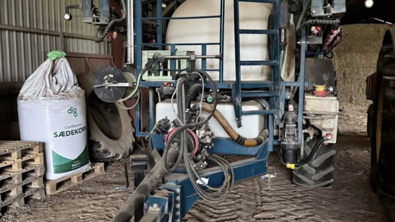 Anhängespritze a típus MGM 3000 ltr. 24 mtr. Sprøjten er synet 2024. Der medfølger også smalle hjul til sprøjten., Gebrauchtmaschine ekkor: øster ulslev (Kép 1)