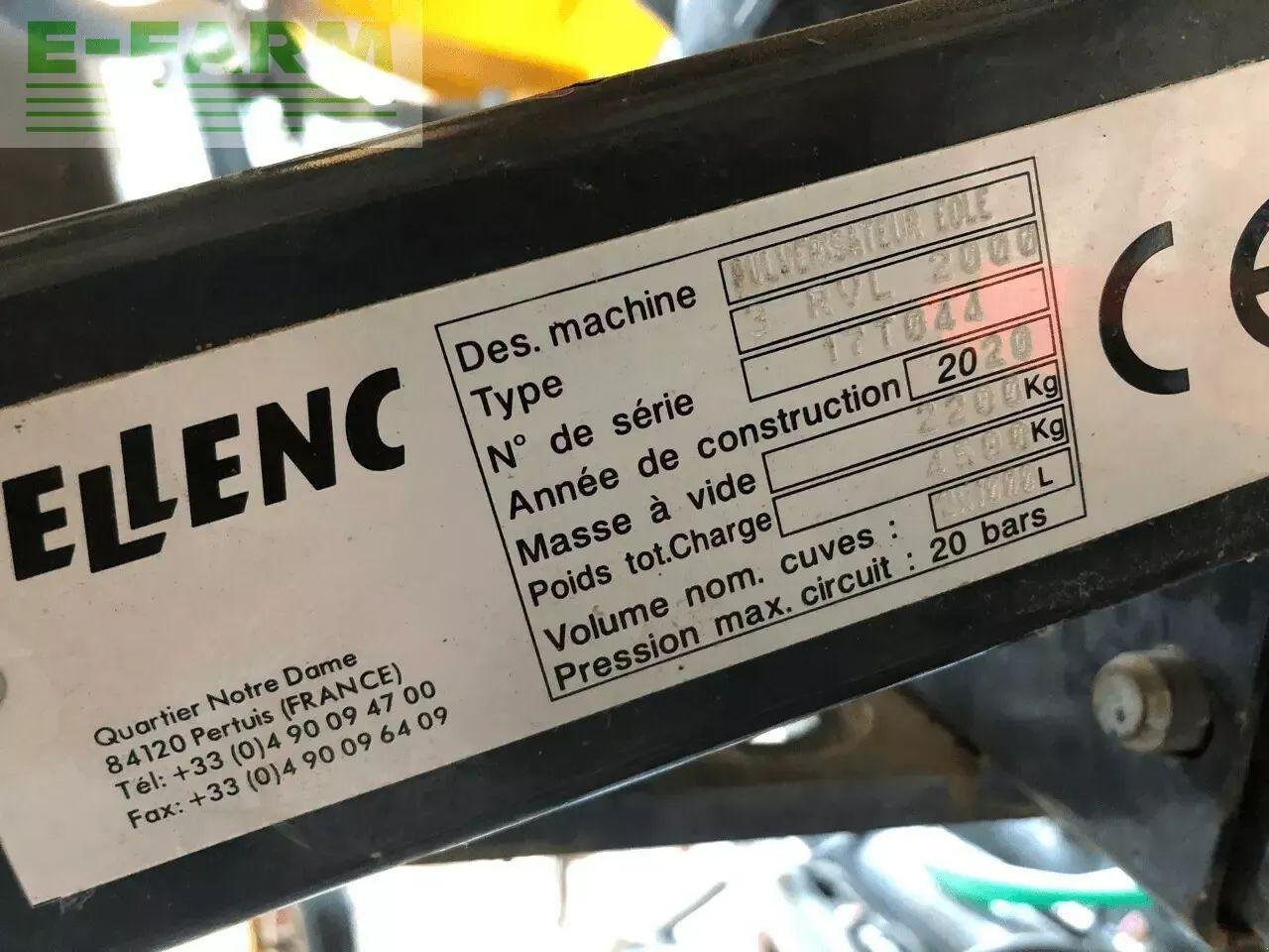 Anhängespritze типа Pellenc fonction pulverisation eole, Gebrauchtmaschine в ST ANDIOL (Фотография 5)