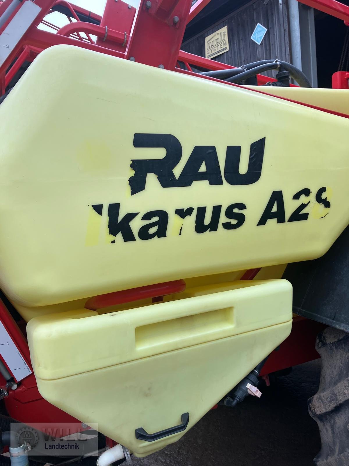 Anhängespritze типа Rau Ikarus A 28, Gebrauchtmaschine в Rudendorf (Фотография 5)