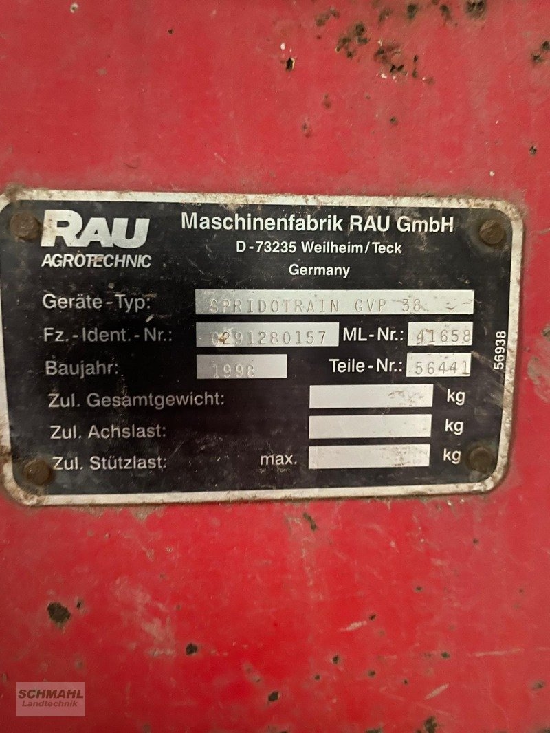 Anhängespritze of the type Rau Spridotrain GVP 38, Neumaschine in Oldenburg in Holstein (Picture 6)