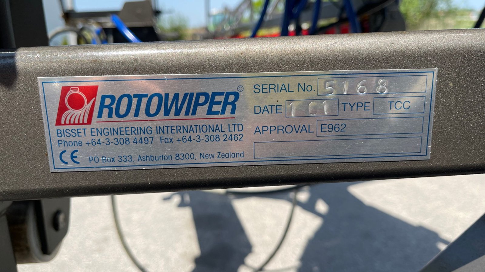 Anhängespritze типа Rotowiper FU 1200, Gebrauchtmaschine в Hårlev (Фотография 4)