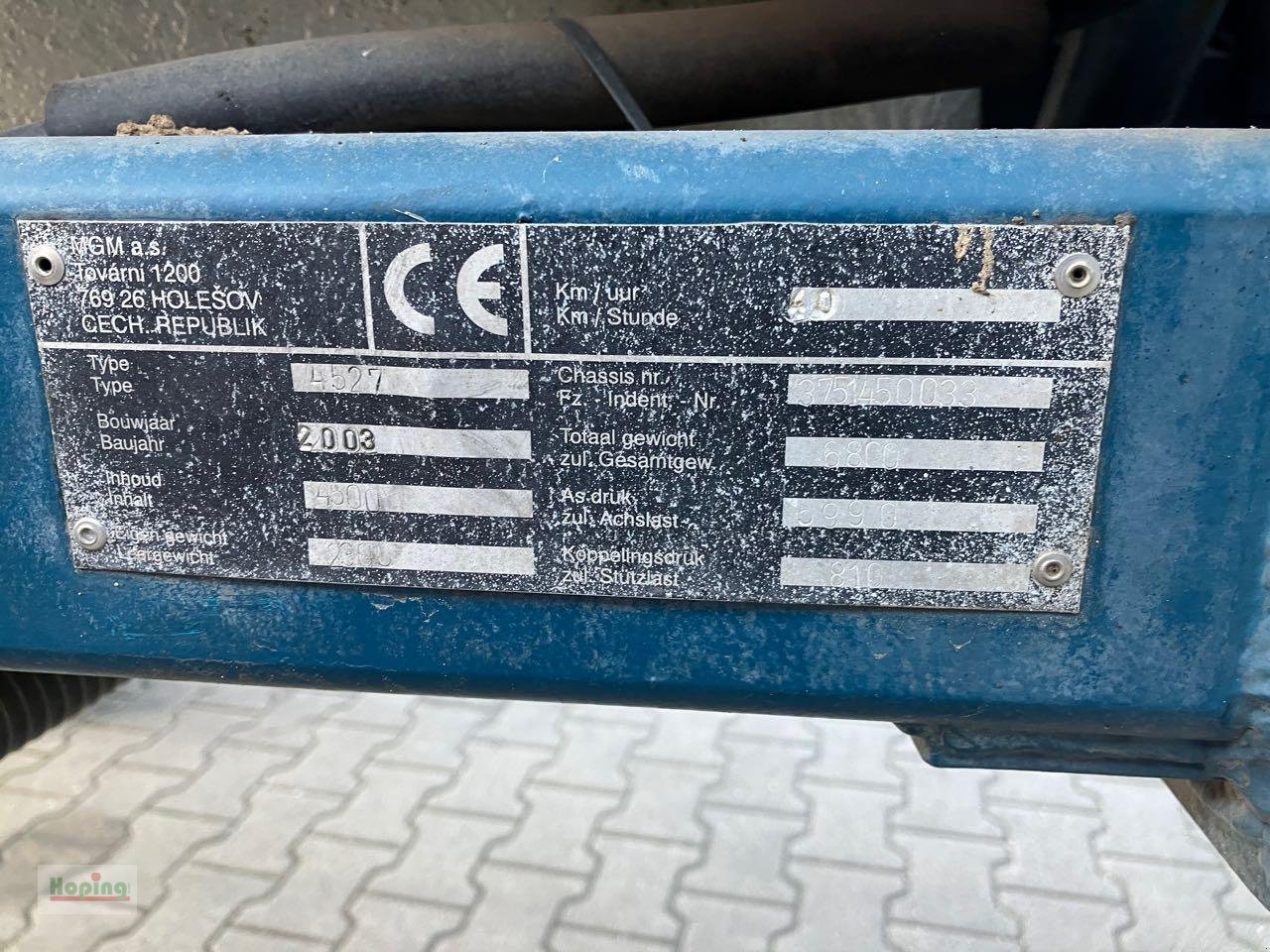 Anhängespritze del tipo RTS 4527, Gebrauchtmaschine In Bakum (Immagine 14)