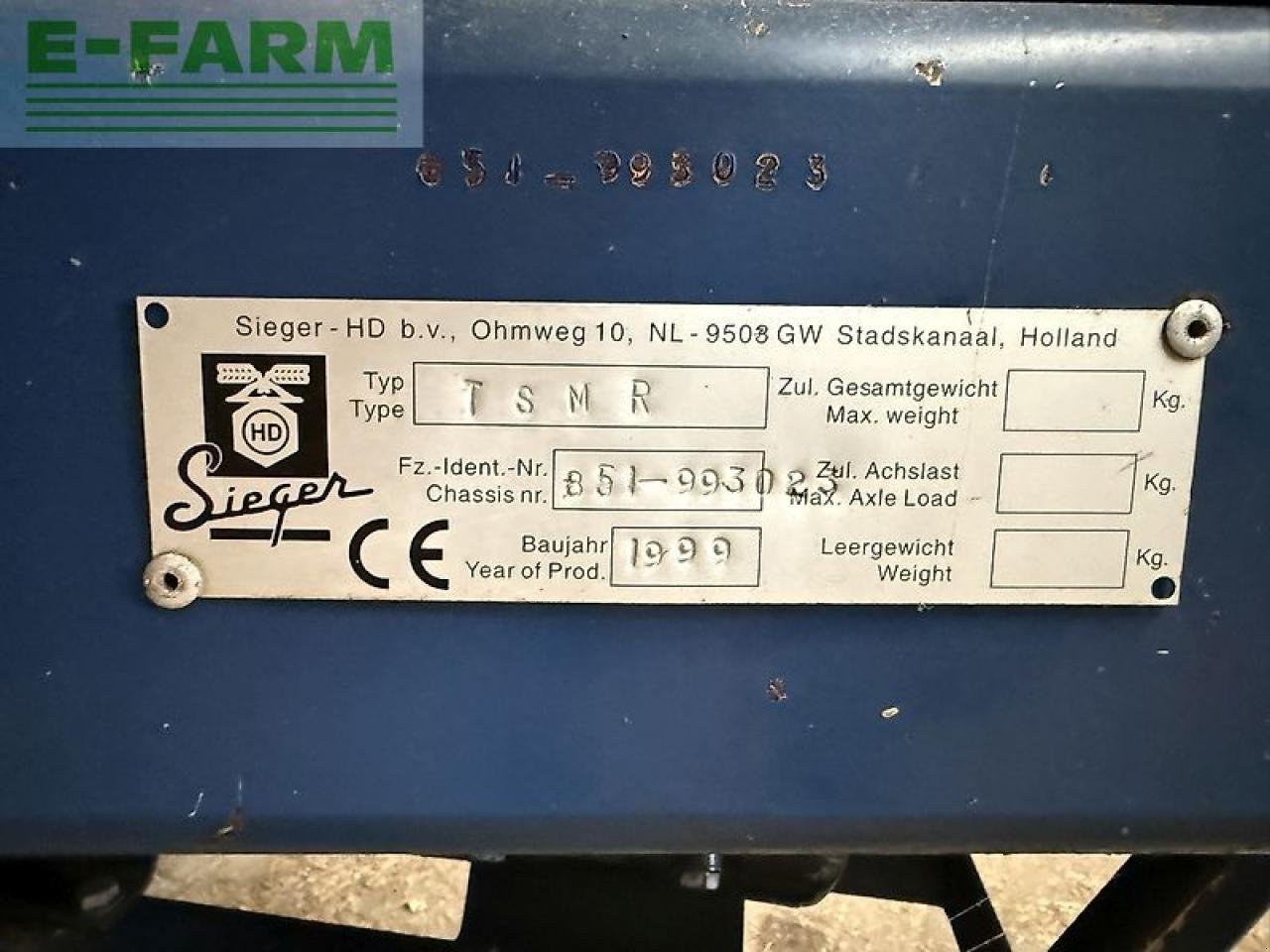 Anhängespritze van het type Sieger sieger veldspuit getrokken 30 meter, Gebrauchtmaschine in gg VEGHEL (Foto 10)