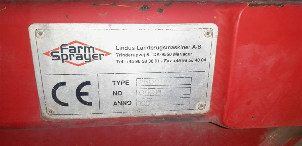 Anhängespritze of the type Sonstige 2500 L 24 m, Gebrauchtmaschine in Hadsund (Picture 12)