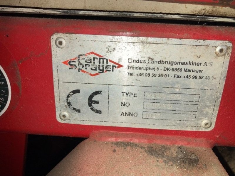 Anhängespritze of the type Sonstige 2800 X 20/21M, Gebrauchtmaschine in Herning (Picture 5)