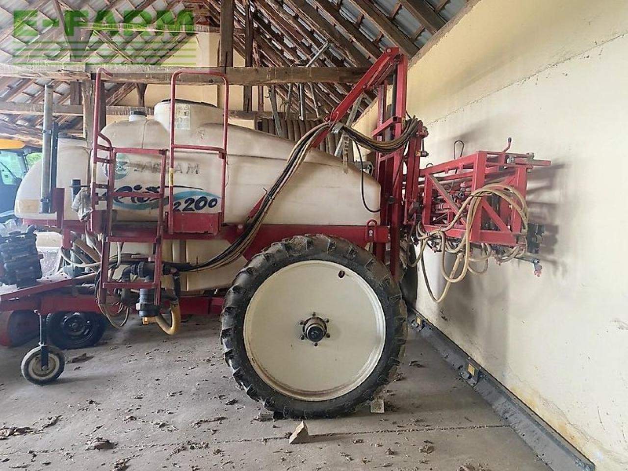 Anhängespritze Türe ait Sonstige elios 2200, Gebrauchtmaschine içinde SZEGED (resim 2)