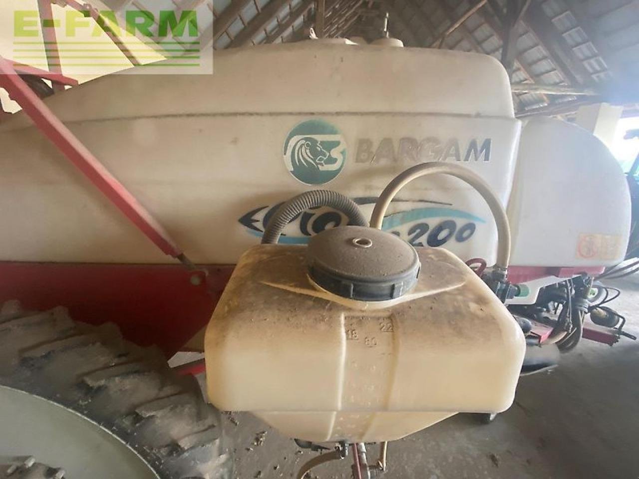 Anhängespritze Türe ait Sonstige elios 2200, Gebrauchtmaschine içinde SZEGED (resim 9)