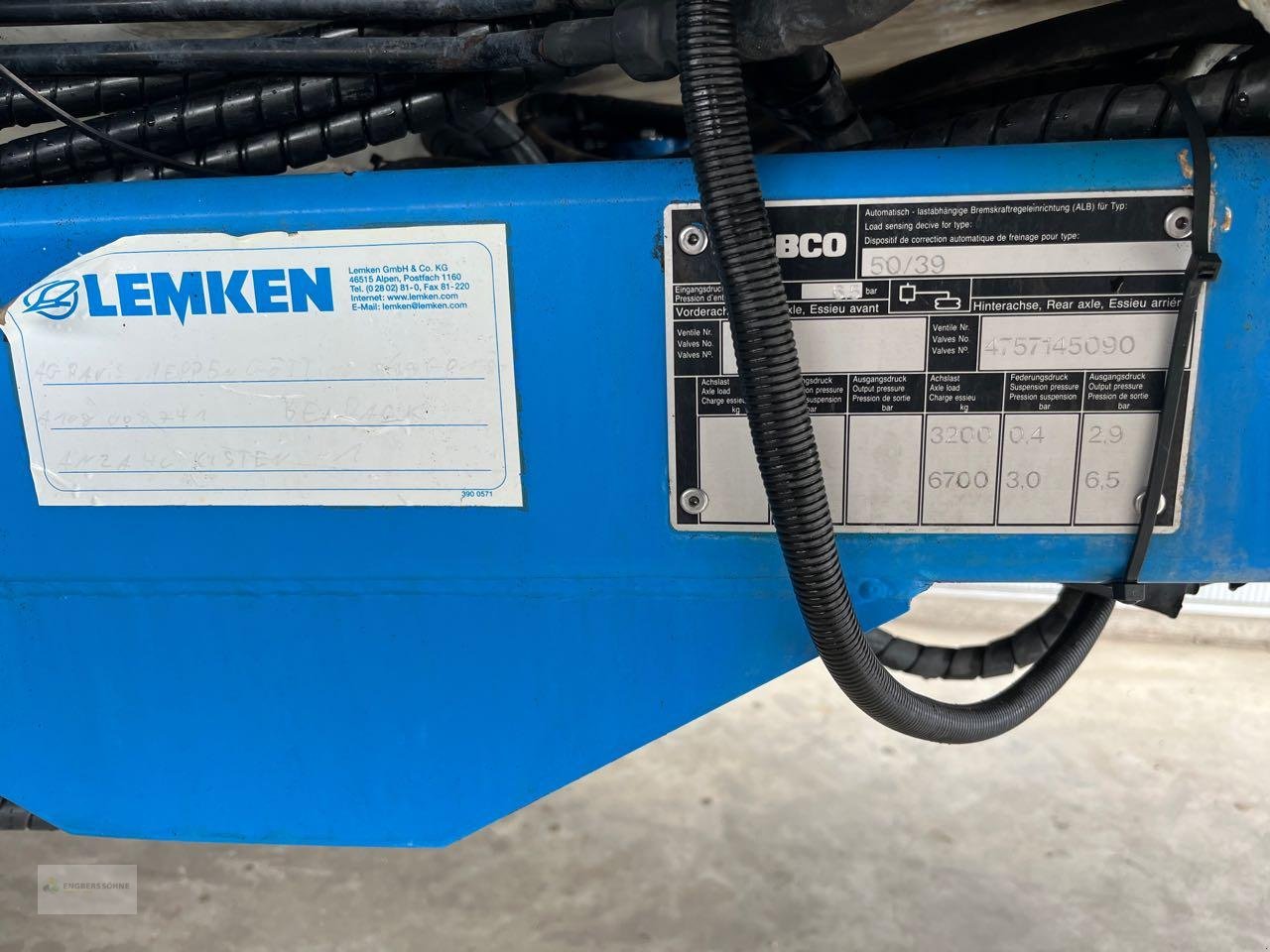 Anhängespritze van het type Sonstige Lemken Albatros 50/39, Gebrauchtmaschine in Twist - Rühlerfeld (Foto 10)