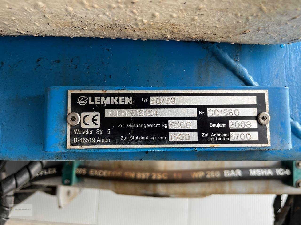 Anhängespritze van het type Sonstige Lemken Albatros 50/39, Gebrauchtmaschine in Twist - Rühlerfeld (Foto 11)