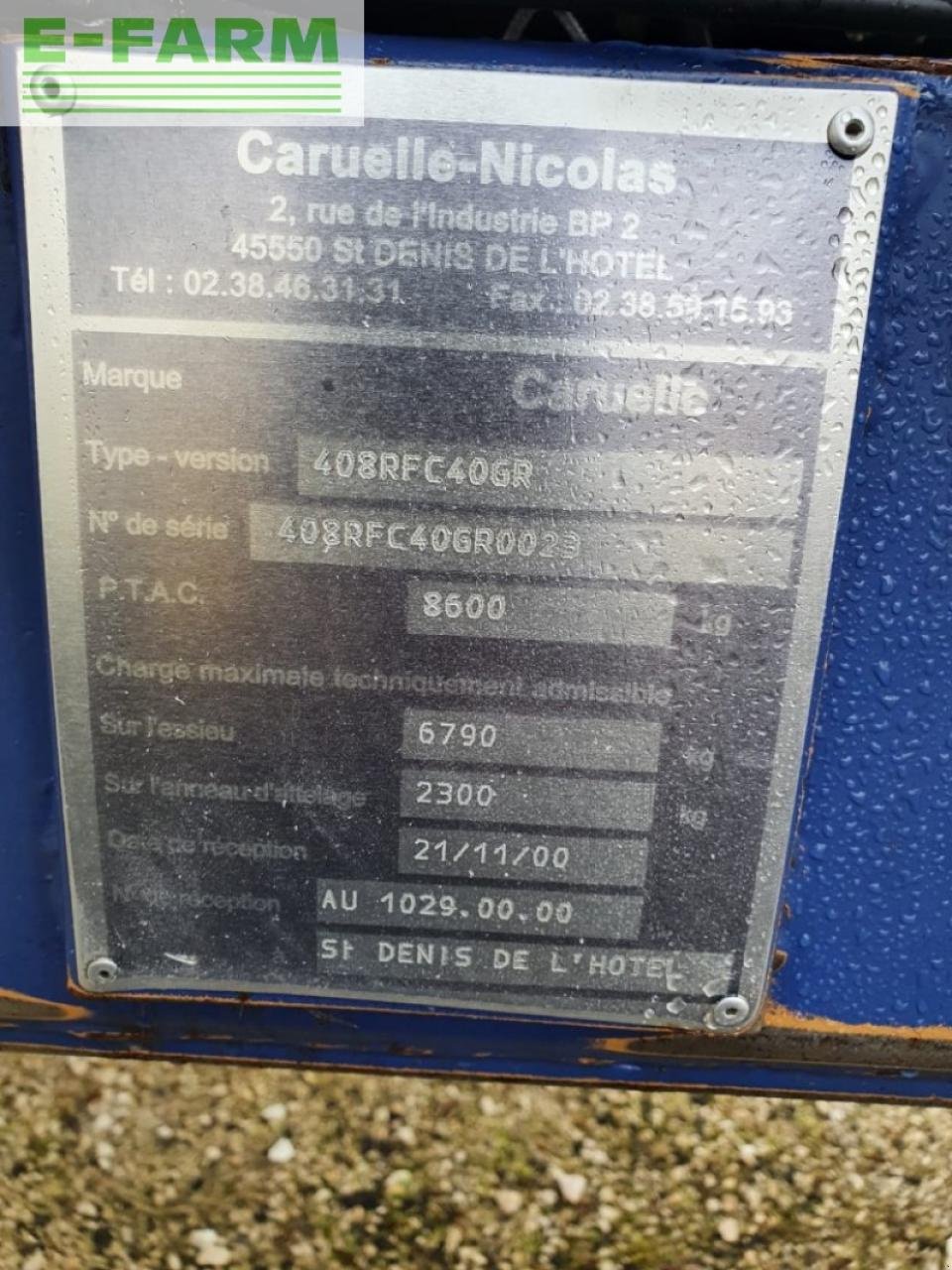 Anhängespritze типа Sonstige olympia 400 s, Gebrauchtmaschine в CHAUVONCOURT (Фотография 7)