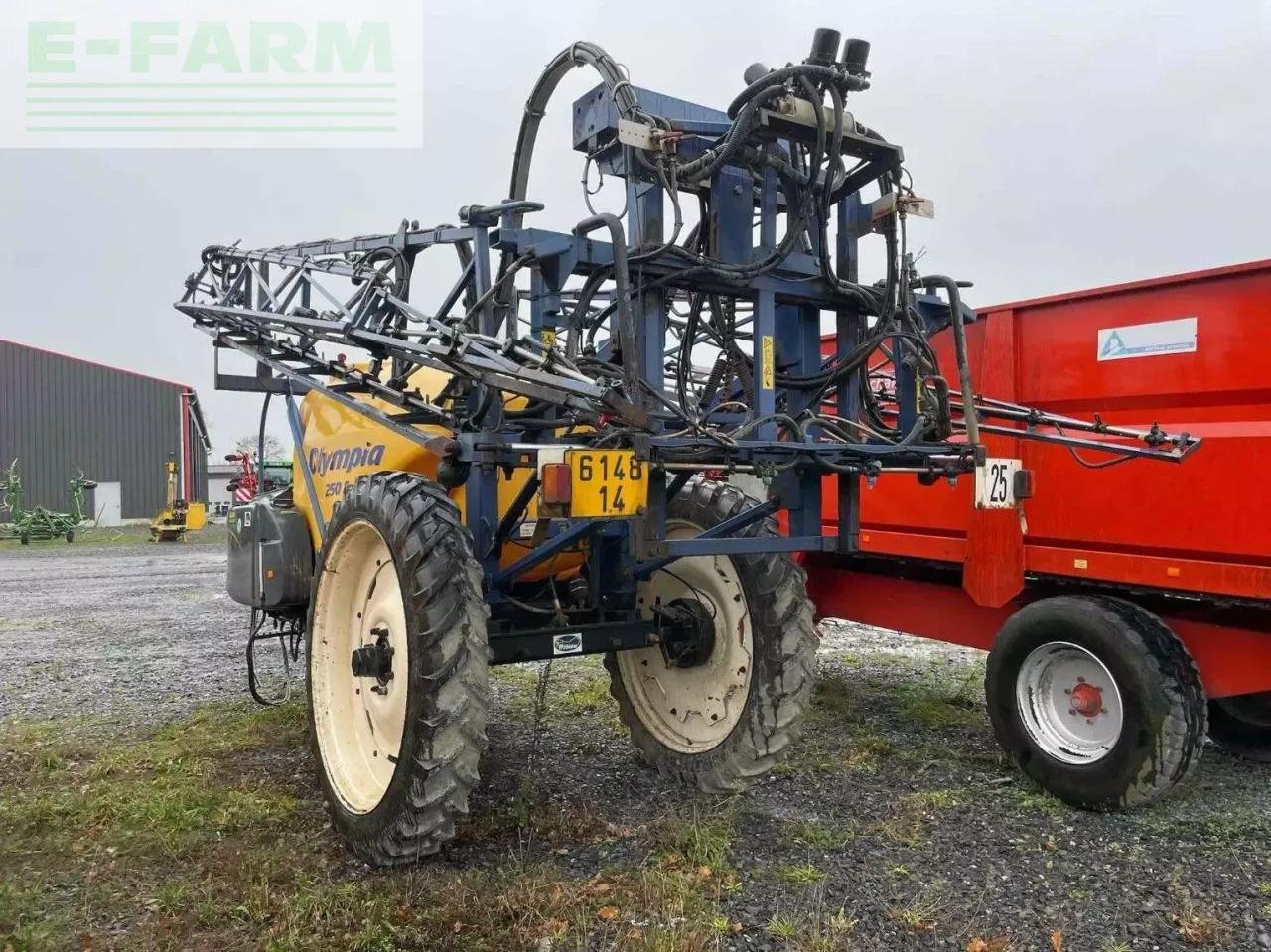 Anhängespritze du type Sonstige pulvérisateur - autre olympia 3205 caruelle, Gebrauchtmaschine en ST CLAIR SUR ELLE (Photo 4)