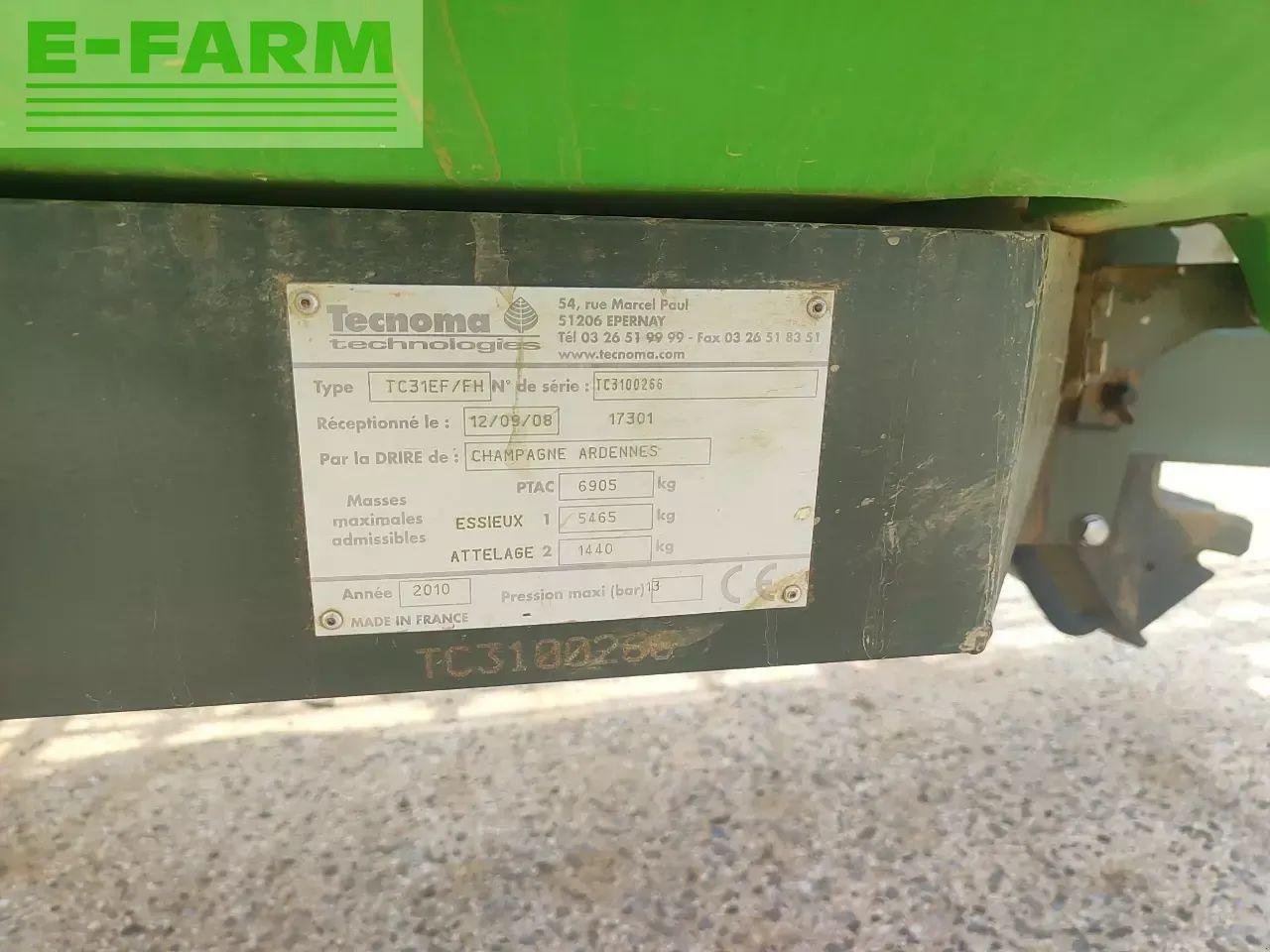 Anhängespritze du type Tecnoma tecnis 3100, Gebrauchtmaschine en CHAUVONCOURT (Photo 5)